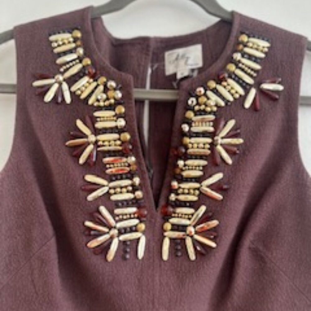 Milly mini brown dress, size 6